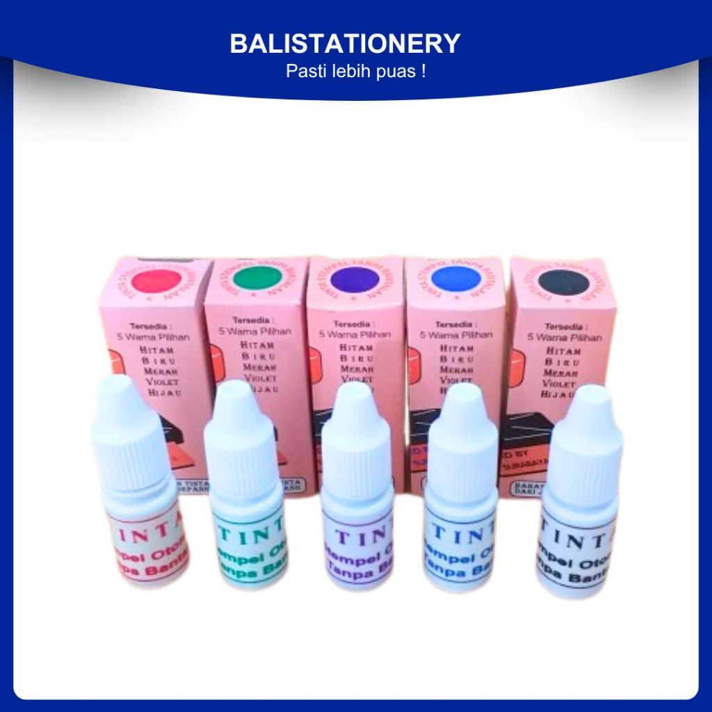 

Tinta Stempel Otomatis Manis / Tinta Stampel Flash