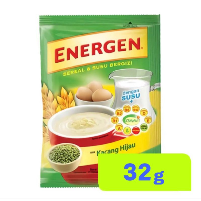

ENERGEN KACANG IJO 1 RENTENG ISI 10 PCS (32 gram)