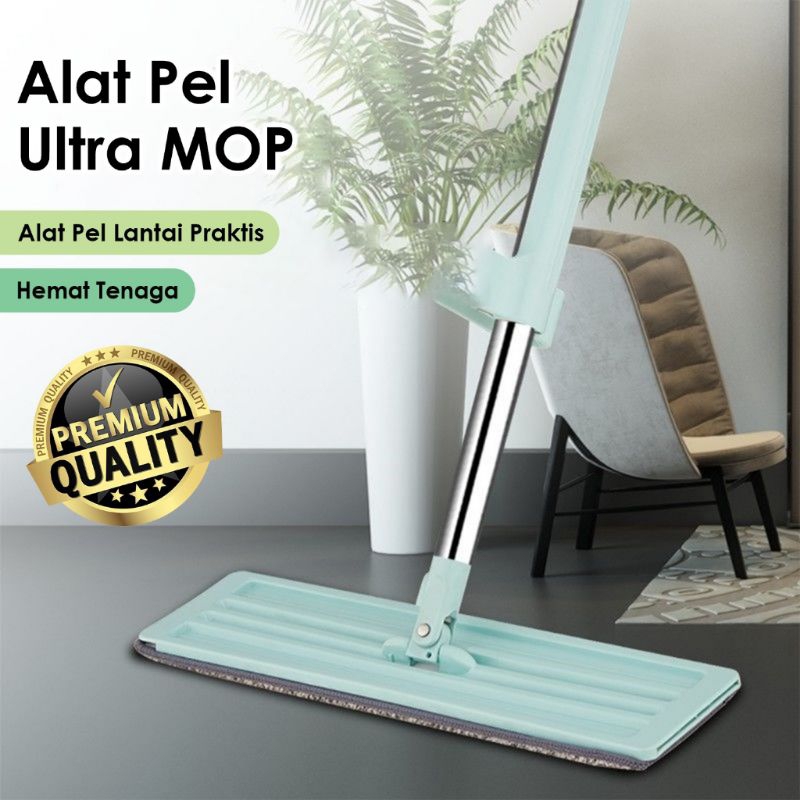 Alat Pel Ultra Mop Alat Pel Lantai Tarik
