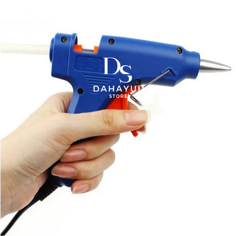 

Pistol Glue Gun Pistul Lem Tembak Alat Pemanas Peleleh Pencair Lim Stik Perekat Penempel Barang Serbaguna