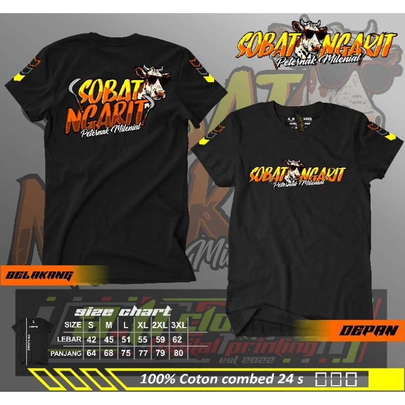 KAOS SOBAT NGARIT MAS IYUN PETERNAK MILENIAL