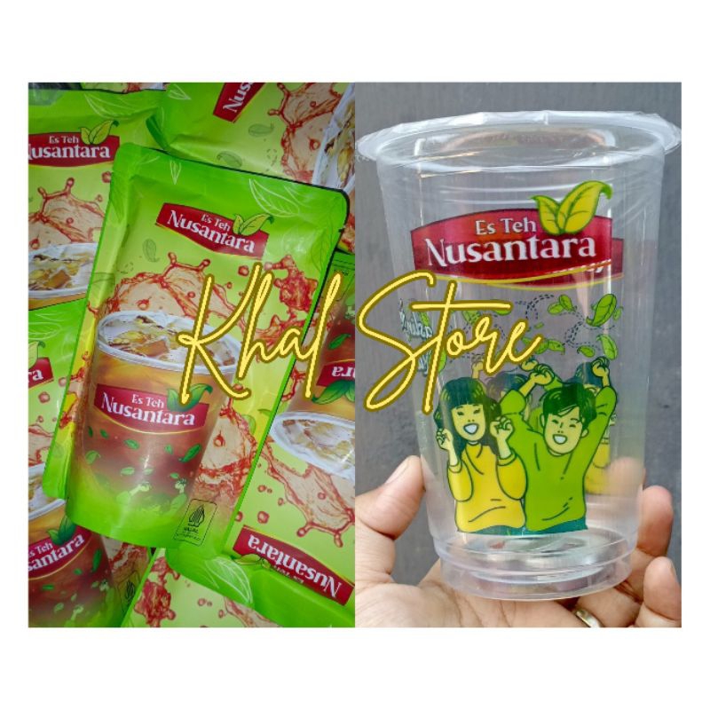 

Teh Nusantara - Bahan Baku Es Teh Nusantara (Teh Nusantara & Cup Nusantara 18Oz)