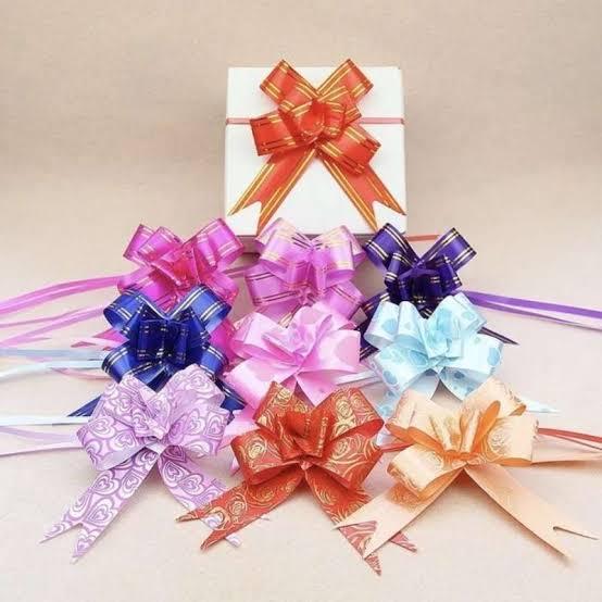 

1 Bungkus isi 200 Pcs Pita TARIK Motif 30 mm Serut Parcel Kado Souvenir Motif 30 mm