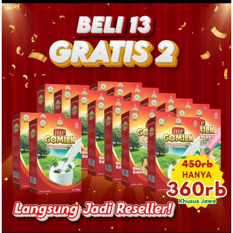 

[Bisa COD] Paket Reseller Gomilk
