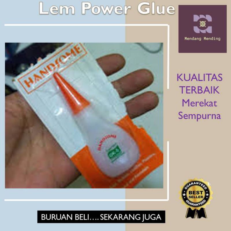 

Lem Power Glue Serbaguna Merekat Kuat 12 Pcs