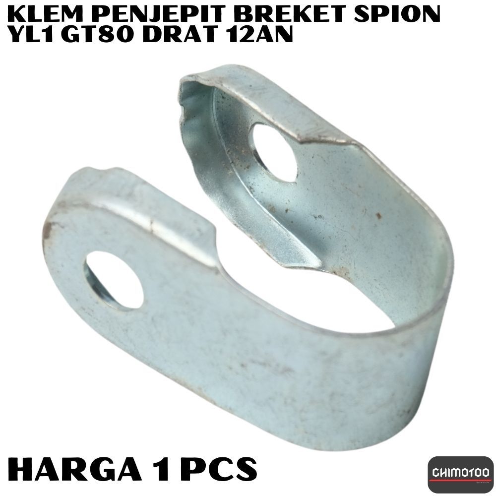 Klem Penjepit Breket Spion Yamaha Yasi YL1 GT80 Drat 12an