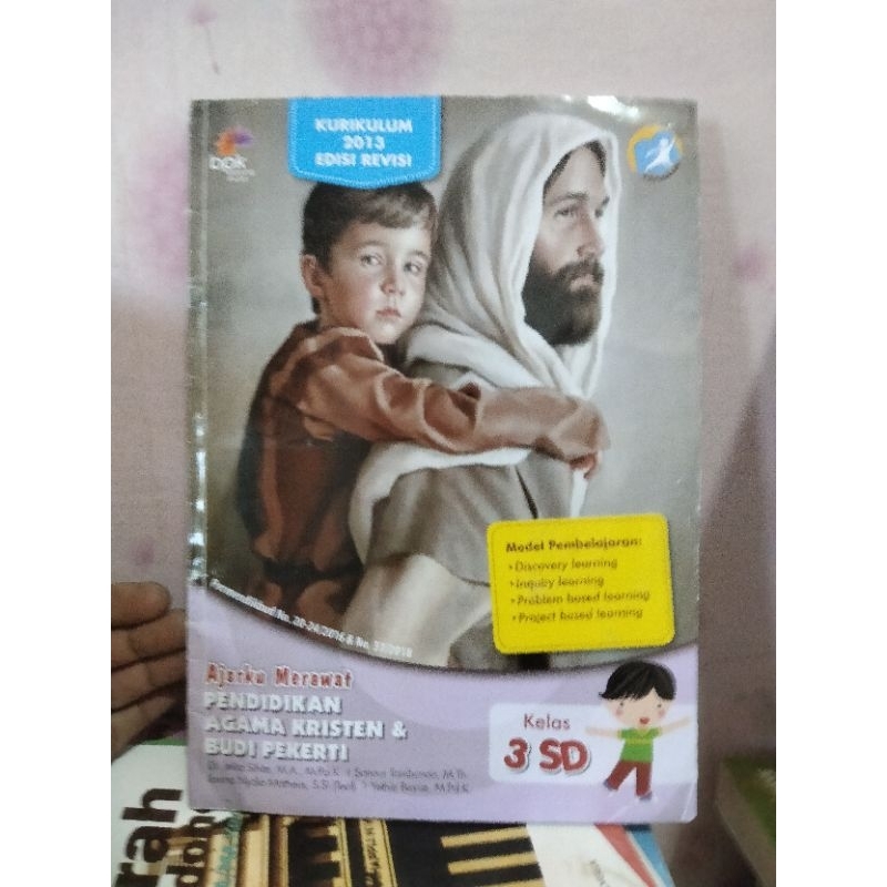 buku agama kristen protestan kelas 3 III sd bpk gunung mulia