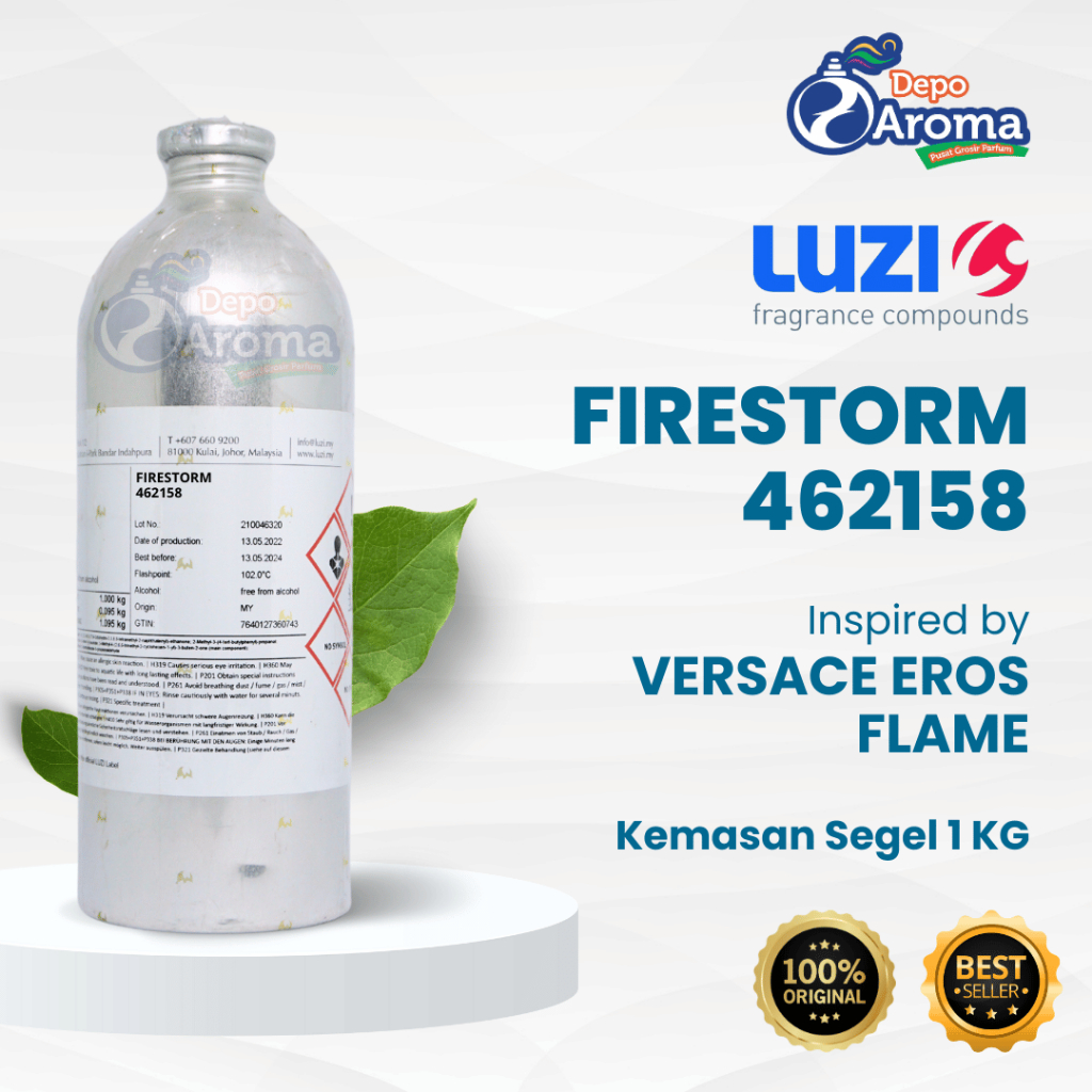 PARFUM BIBIT MURNI - FIRESTORM - 1 Kg - LUZI