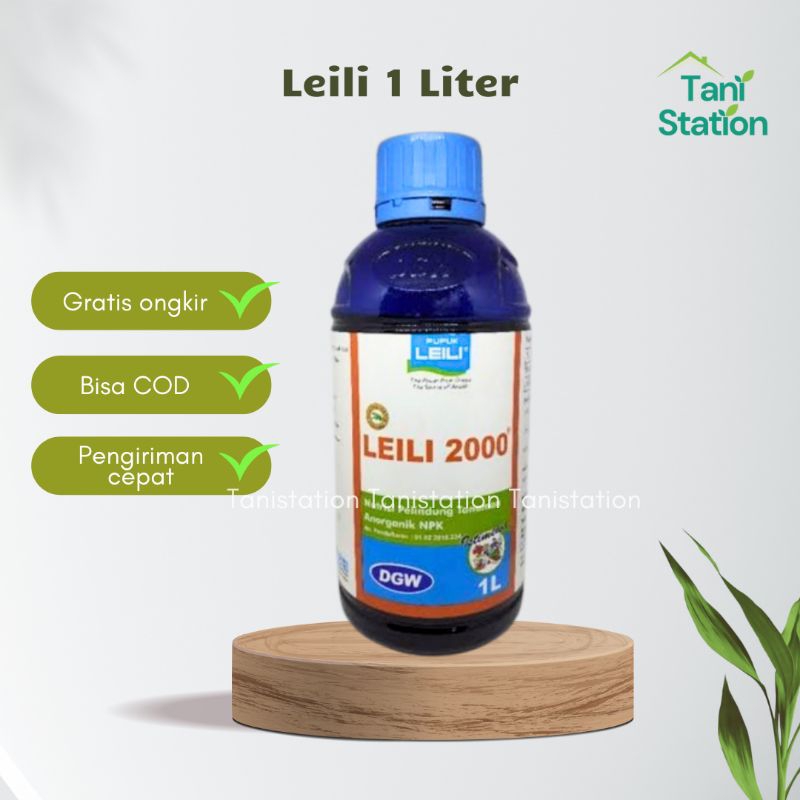 LEILI 2000 1 Liter/pupuk cair nutrisi pelindung tanaman/pupuk dgw/pupuk cair leili 2000/leili dgw 20
