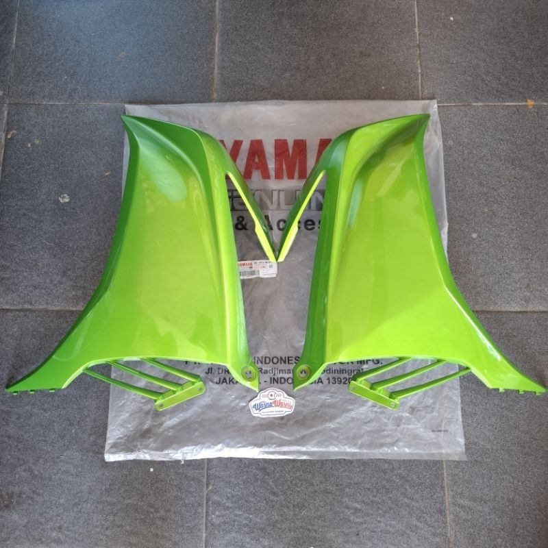 Legshield sayap luar jupiter MX new hijau LGM6 | 50C-F8312-00-P1