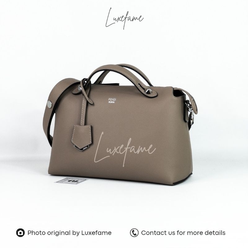 BTW Medium Smooth Calfskin Tortora SHW