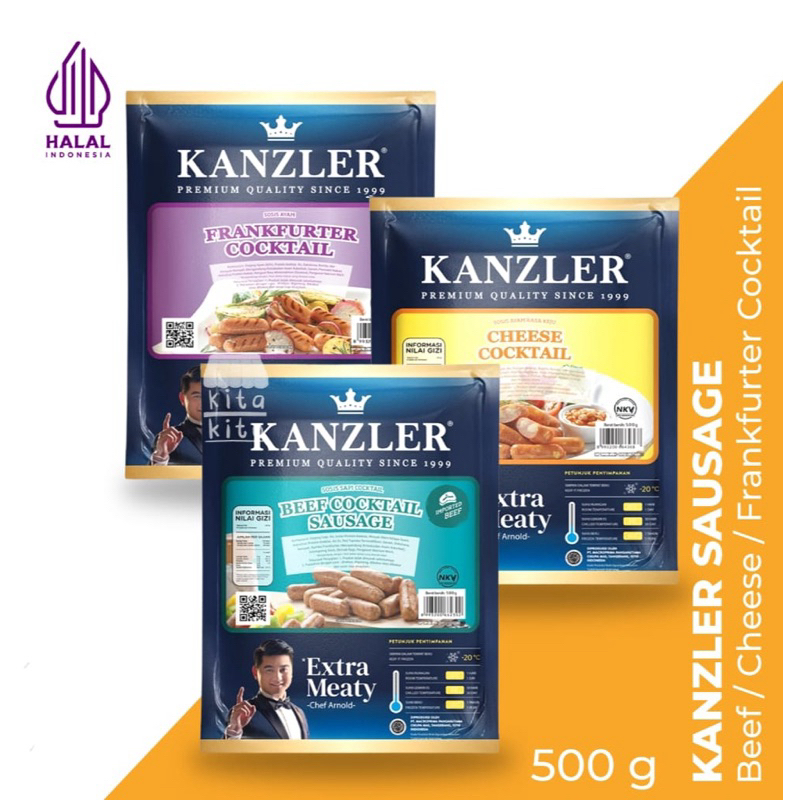 

KANZLER SOSIS COKTAIL 500 GRAM