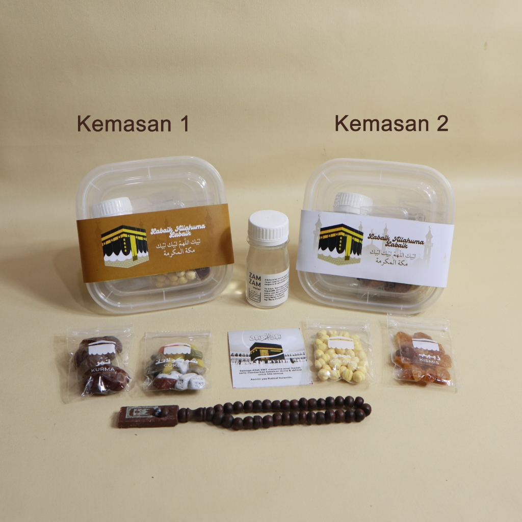 

Paket Box Elegan Oleh Oleh Haji/Umrah dari Mekkah Siap Dibagikan