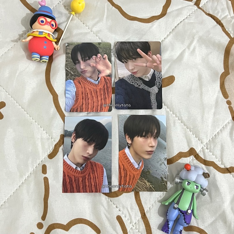 photocard sunoo maung pws ld r2 yzy 1.0 ums pob earrings merch ob orange blood