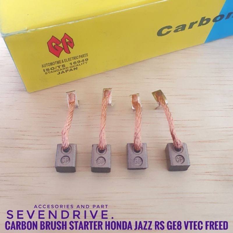 Arang Karbon Carbon Brush Starter Honda Jazz GE8 Vtec 2008 - 2014 Freed Fit St3
