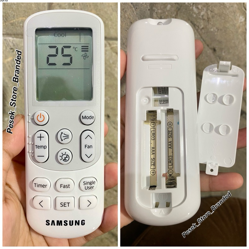 Remot AC samsung matahari Original || Remot ac samsung bulan sabit original