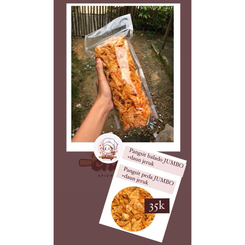 

kripik pangsit jumbo