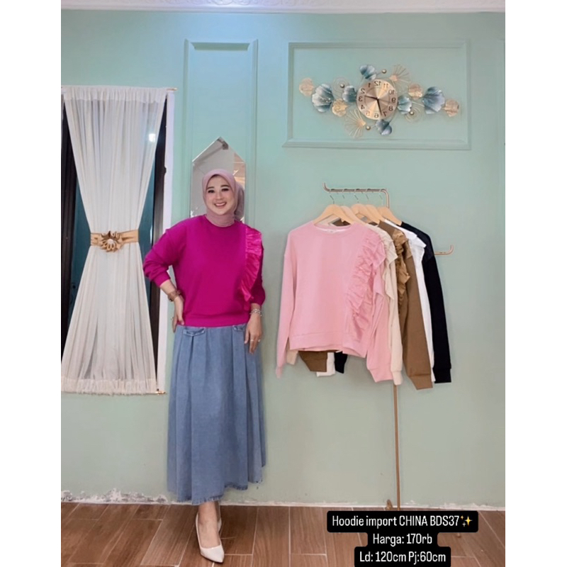 Hoodie import CHINA BDS 37 ✨