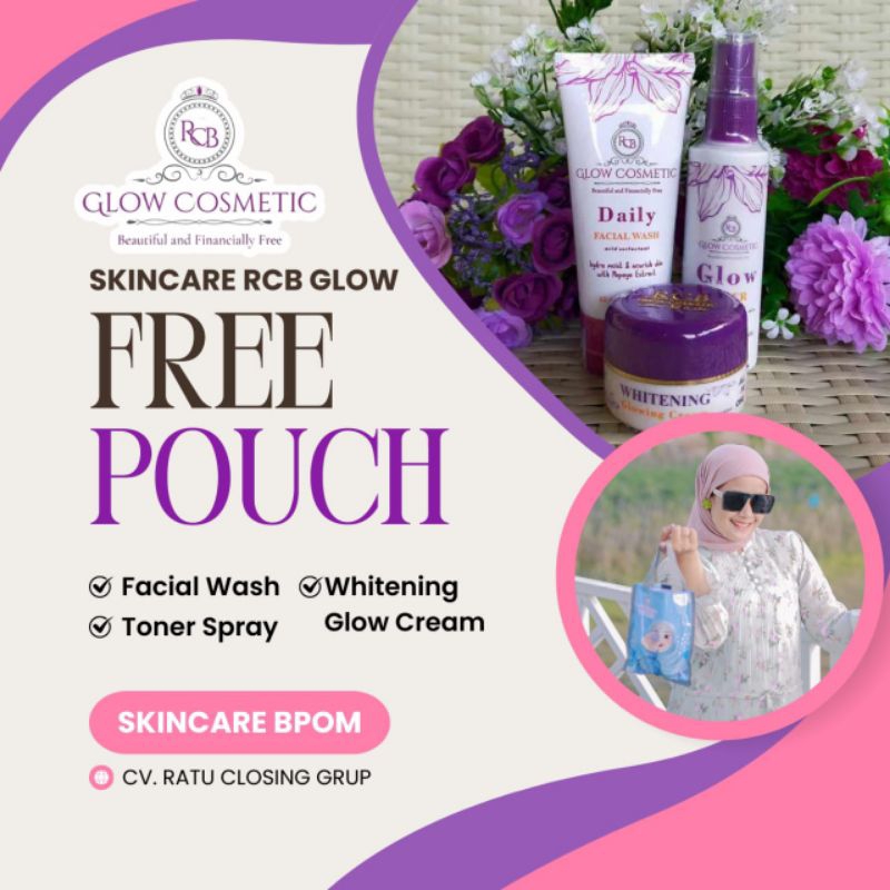 [LN] - Paket Rcb glow cosmetic Perawatan100% Aman BPOM rcb glow skincare bumil busui