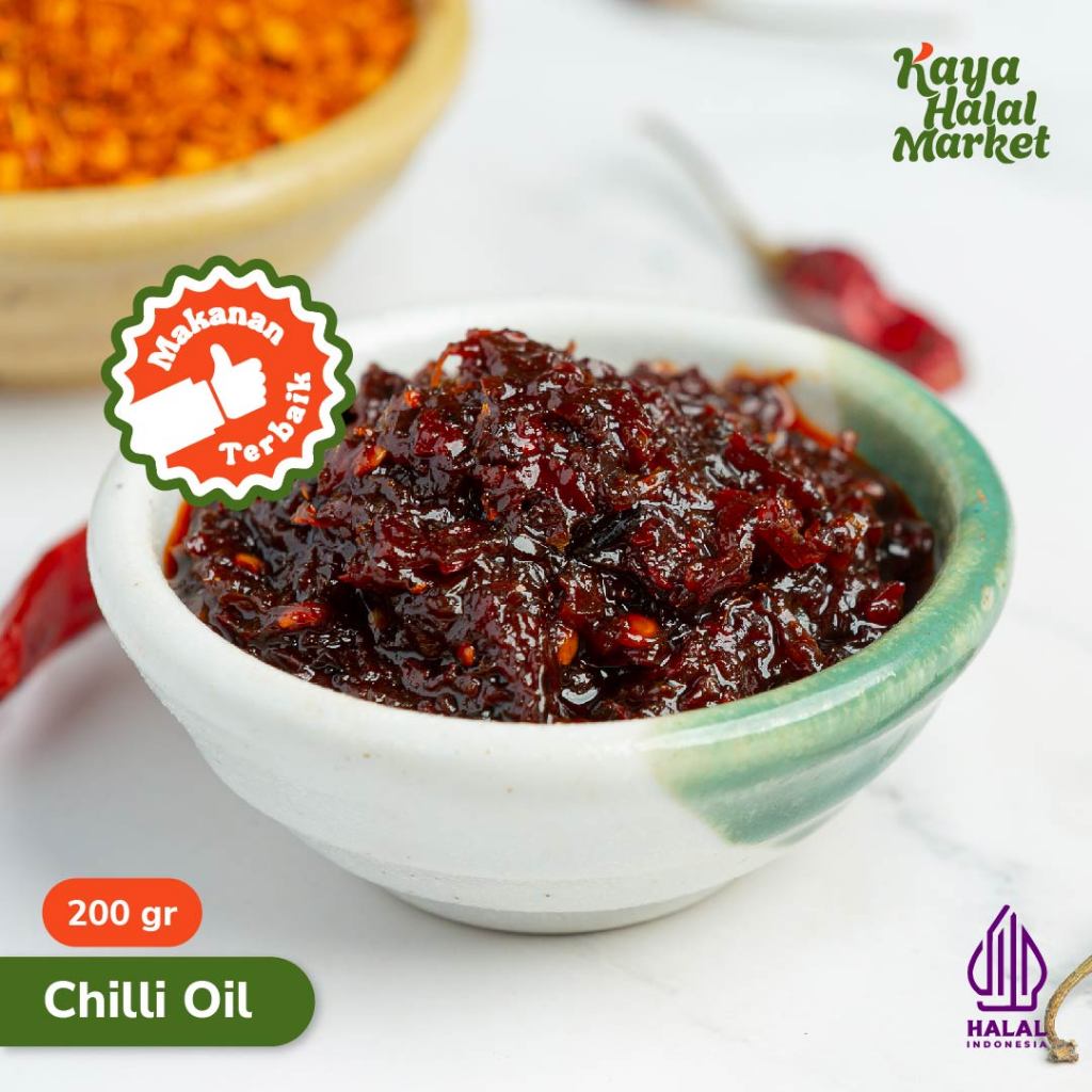

Chilli Oil Spicy Minyak Cabe Sambal 200 gr Kaya Halal Market