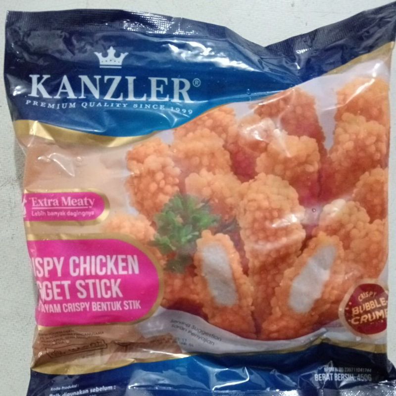 

kanzler NuGet krispi chicken stik,crispy nugget stik,naget kenzler