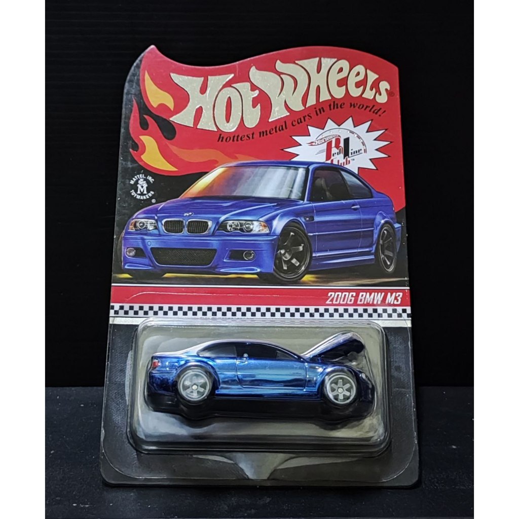 Hot Wheels 2006 BMW M3 Red Line Club Holo