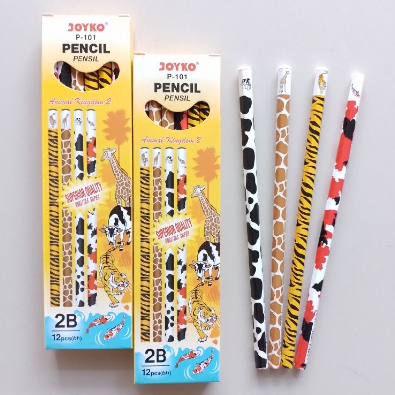 

Pensil Joyko 2B P-101 ( 12 Pcs ) [ Original ]