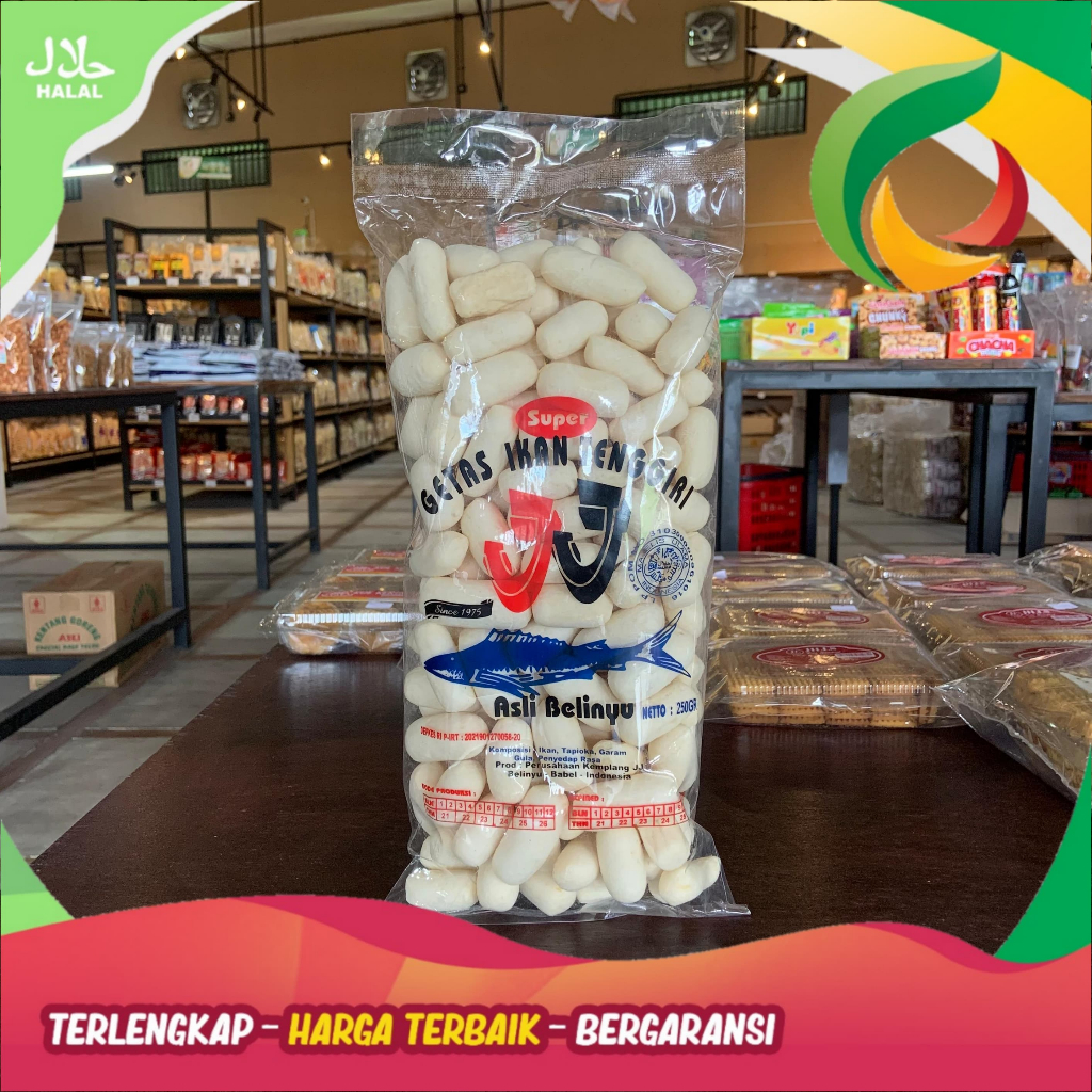 

GETAS IKAN TENGGIRI PANJANG JJ 250GR KHAS BANGKA