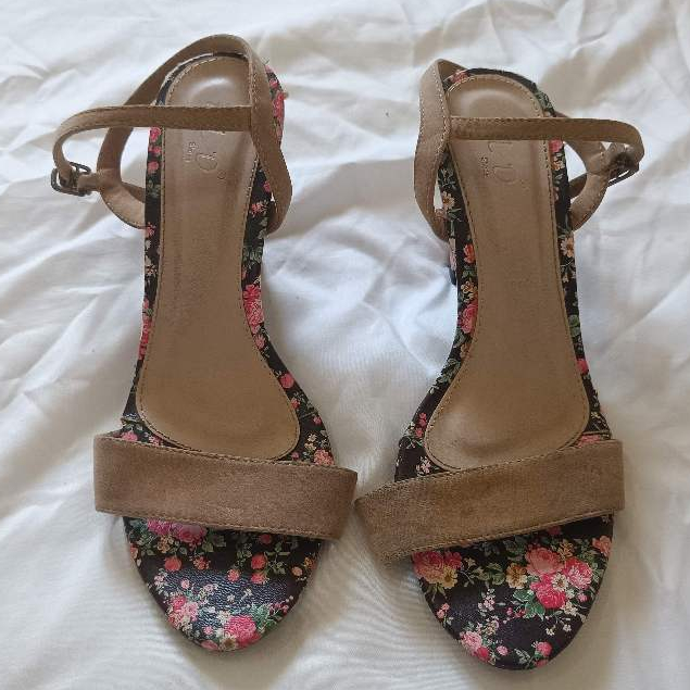 SA 354 SEPATU SANDAL WANITA SEPATU SANDAL CANTIK  MOTIF BUNGA COCOK UNTUK PESTA ACARA FORMAL/ INFORM