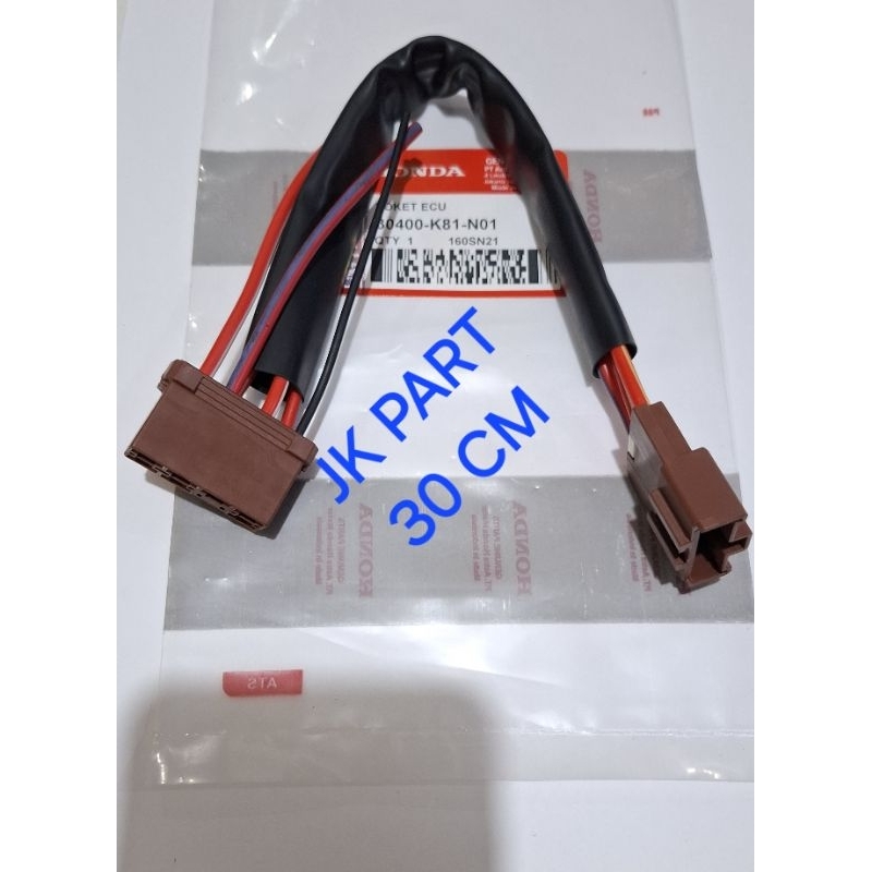 SOKET ECU ECM BEAT FI BEAT ESP BEAT STREET SCOOPY FI K81 30 CM ORI