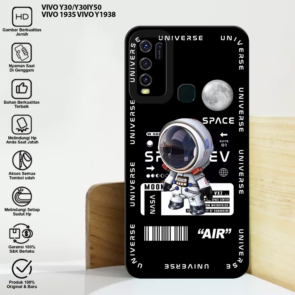 CASE VIVO Y30 Y30I Y50 - Casing Hp Vivo Y30 Y30I Y50 Motif ASTRONOT - Case Hp Vivo Y30 Y30I Y50 - Ca