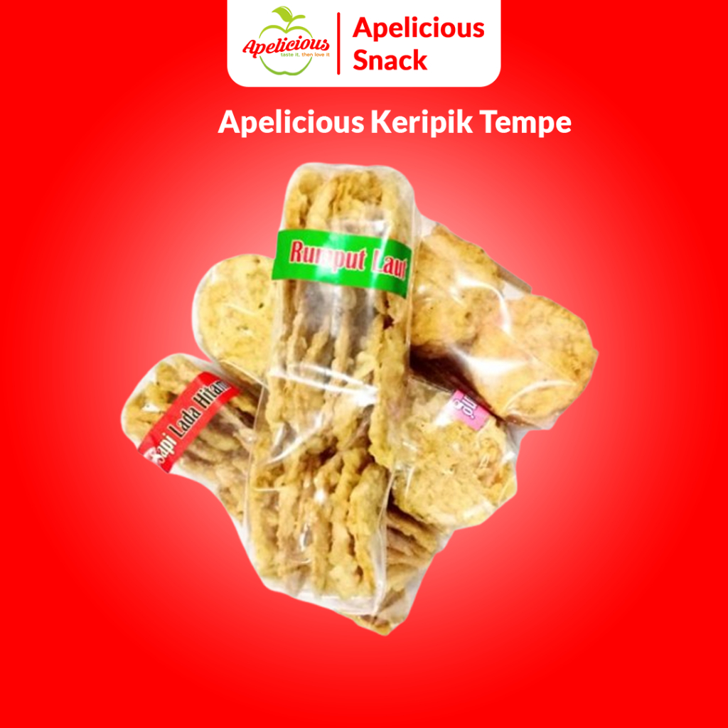 

Keripik Tempe Murah isi 10pcs Oleh-Oleh Khas Malang by APELICIOUS