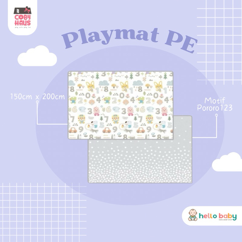 Coby Haus PE pure living Playmat Pororo123 (size L)