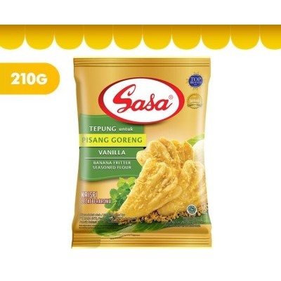 

Sasa Tepung Bumbu Pisang Goreng Vanila 210gram