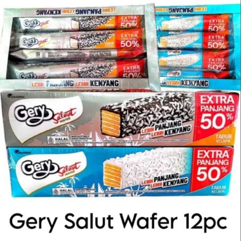 

Gery Salut Wafer Kelapa Box 12pcs