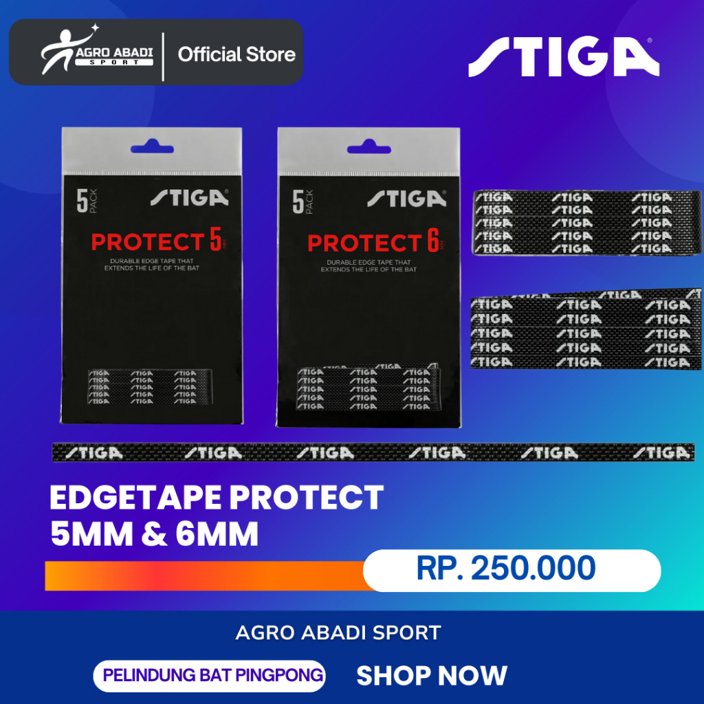 Sidetape Bet Pingpong Original - STIGA EDGETAPE PROTECT