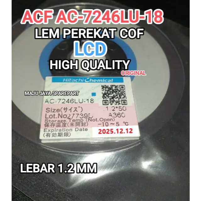 lem ic cof lcd tv / lem perekat tcon acf ac - lem ic cof lcd tv - lem  tikon t con timing control [2