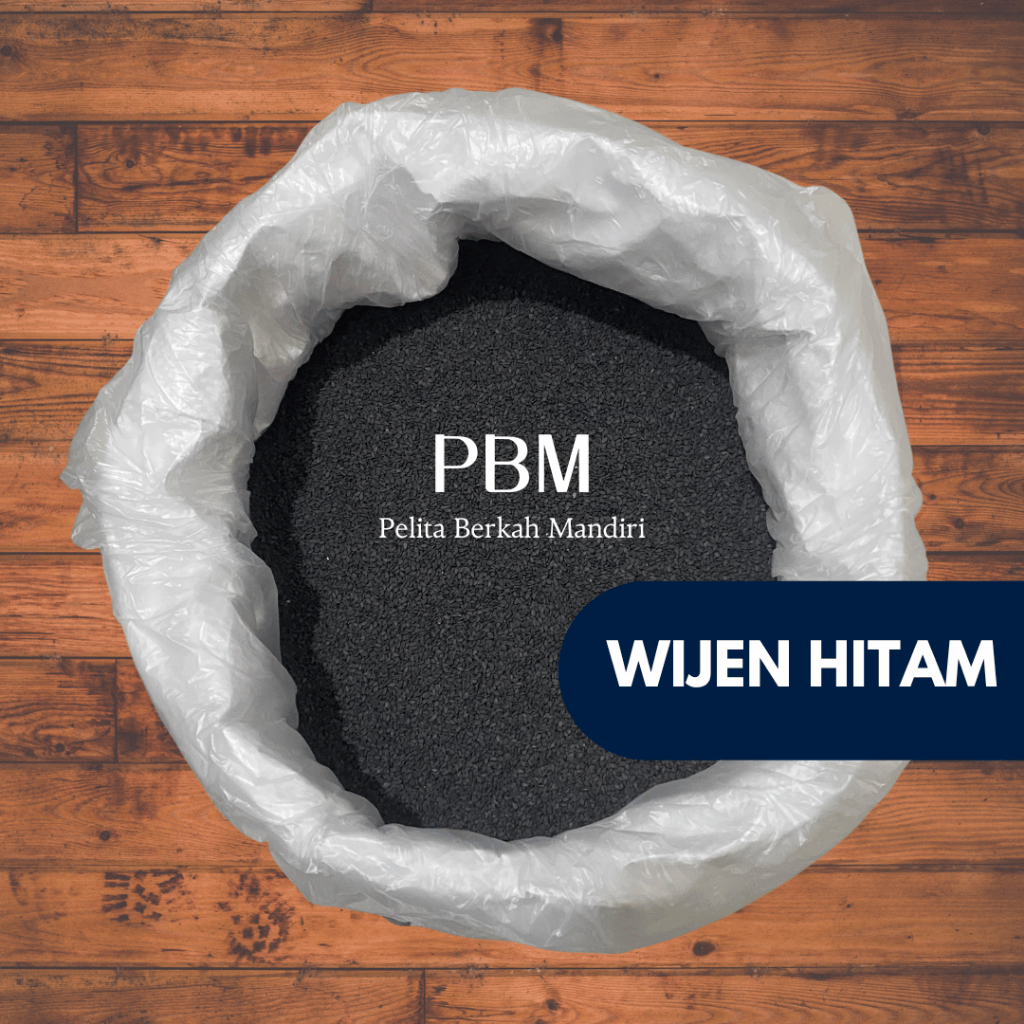 

Biji Wijen Hitam Mentah Super 1kg / Raw Black Sesame Seed Super 1kg