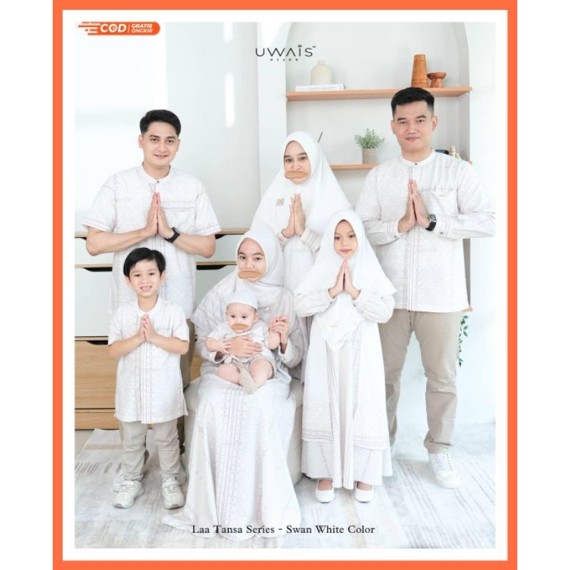 Sarimbit Keluarga Lebaran 2025 Laa Tansa The Family Series 1 by Uwais Hijab For Raya 2025