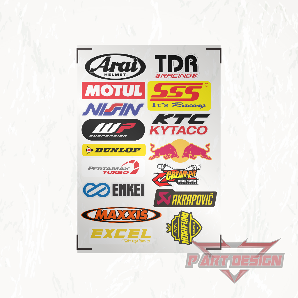 

STIKER PACK SPONSOR MOTOR