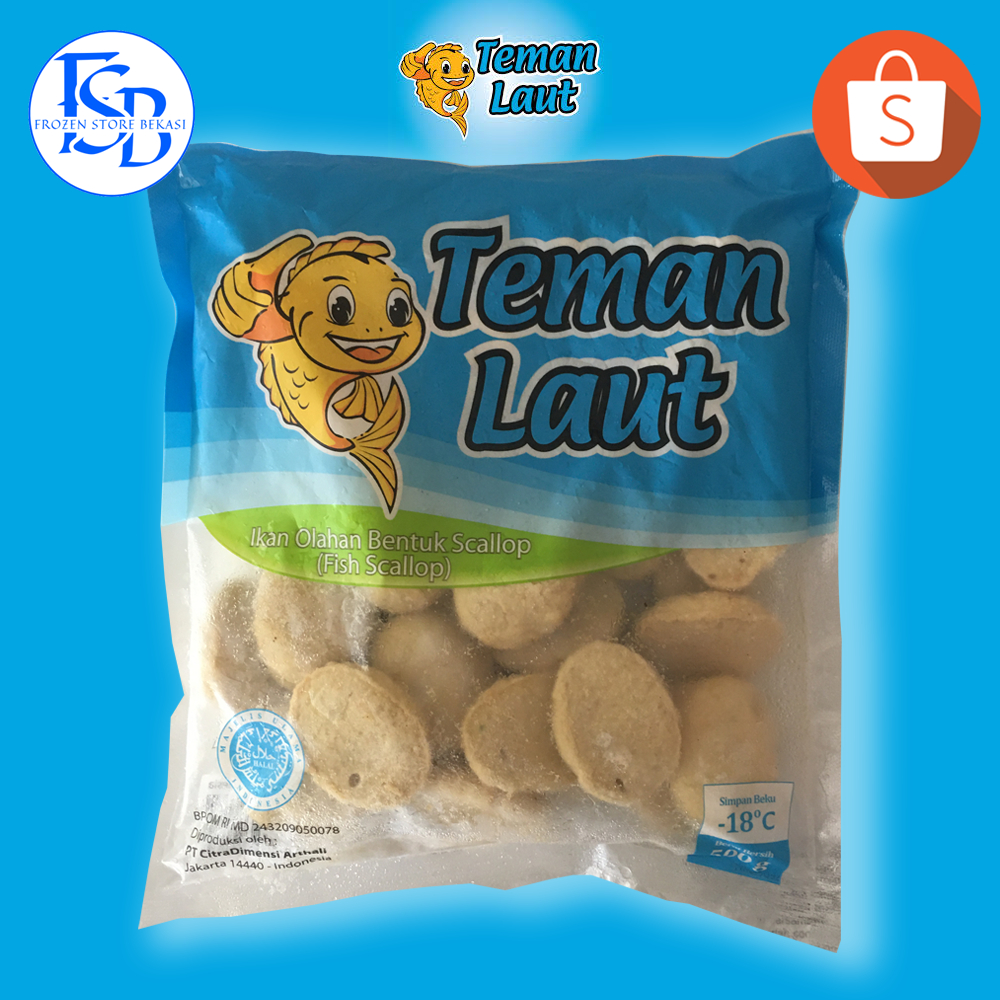 

SCALLOP TEMAN LAUT 500GR