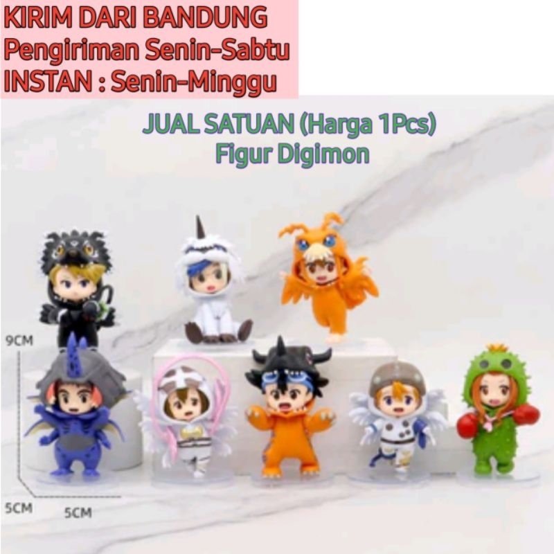 Digimon Action Figure Digimon Toy Mainan digimon Figure Anime Digimon Adventure Tri V3