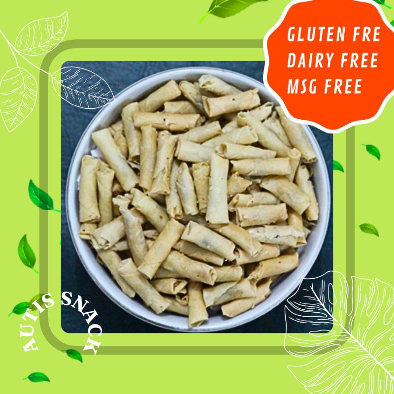 

SUMPIA BERAS NON TELUR, AUTIS FOODS, LUTEN FREE/ DAIRY FREE/ MSG FREE / SNACK AUTISME