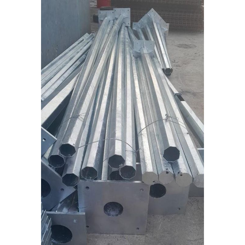 Tiang PJU 6Meter Single Parabola