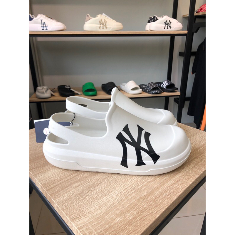 MLB CHUNKY BOUNCER CLOG SANDAL white  - 100% ORIGINAL