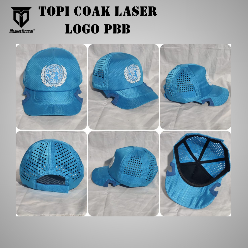 Terbaru Topi Velcro Laser Punisher Model Coak Topi Laser Coak Logo PBB