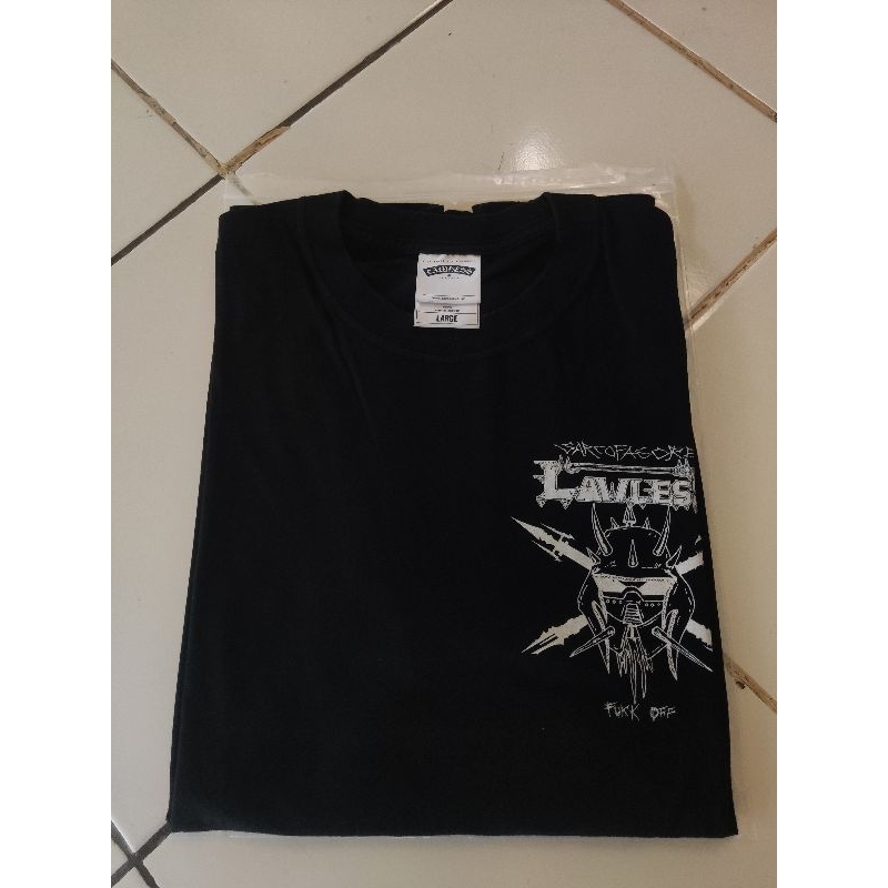 Thirts lawless jakarta Roadskull x sarcofogare 10th anniversary (Size L)