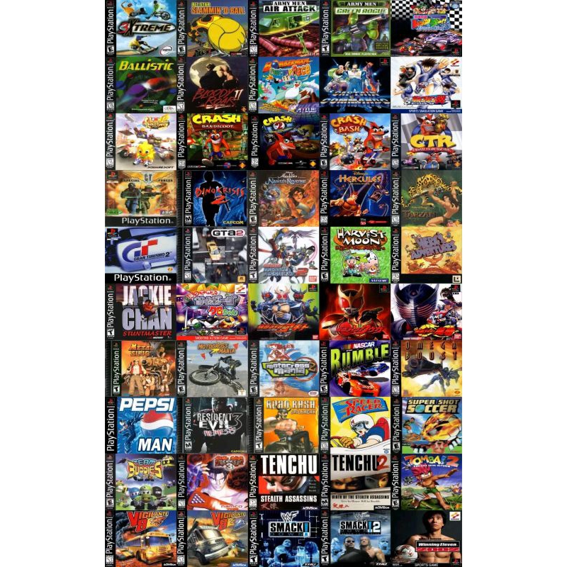 GAME PS1 FORMAT PKG BUAT PS3 (NOSTALGIA)