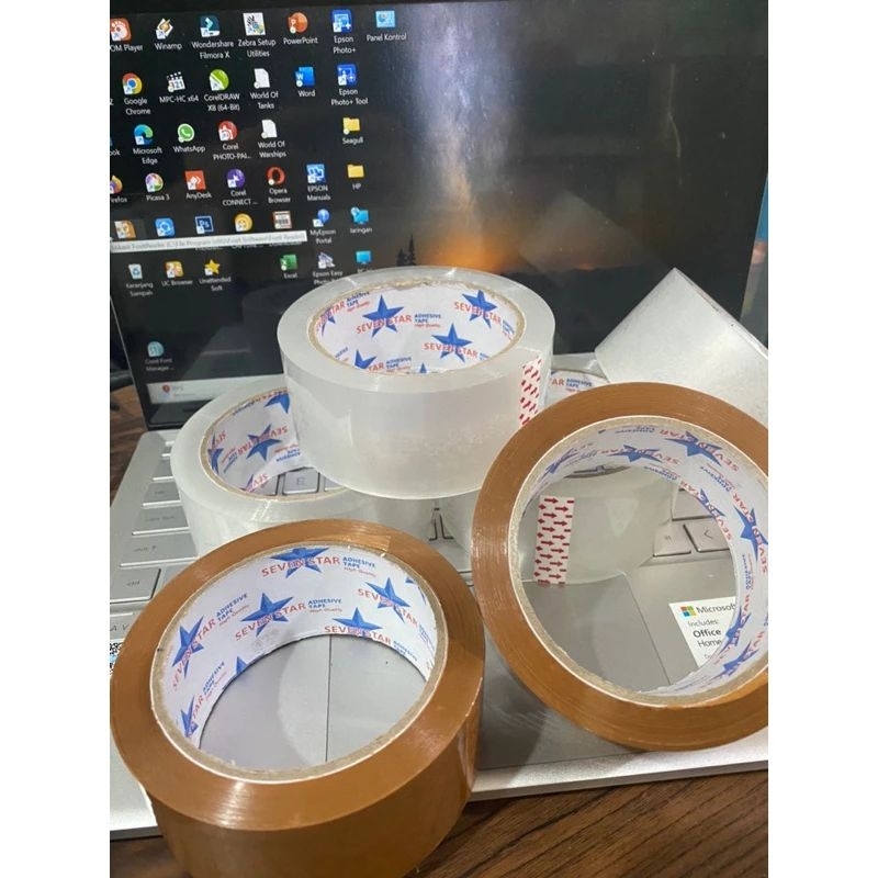 

Lakban Solasi Bening / Coklat 90Y Termurah