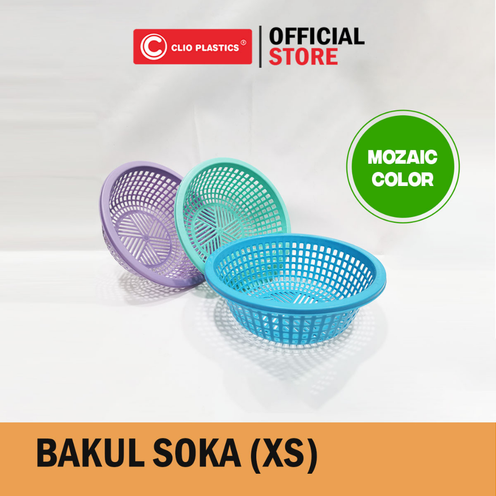 GROSIR Bakul Soka UK S Clio - Wadah Plastik Sayuran - Wadah Plastik Serbaguna- BAKUL SAYURAN